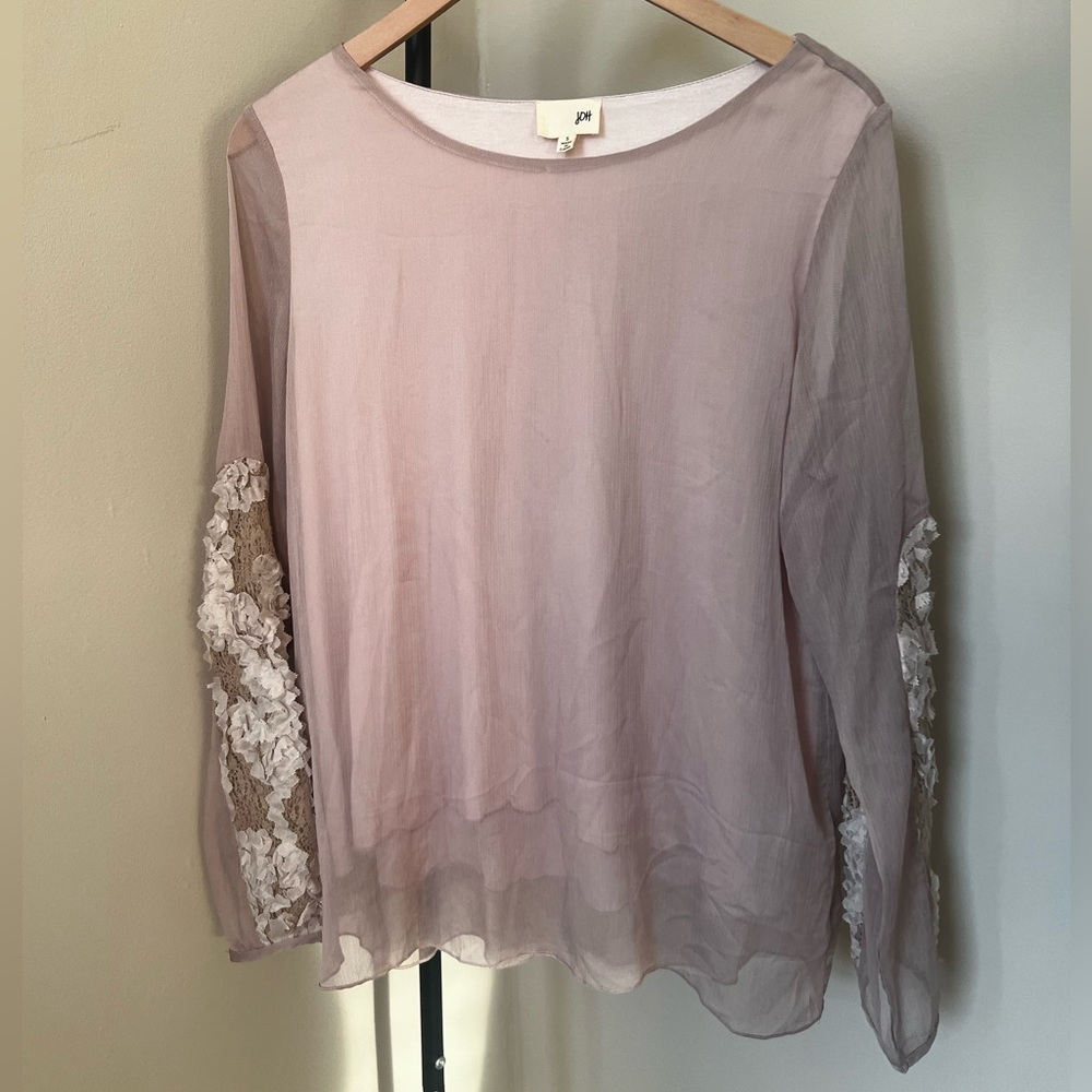 JOH Floral Sleeve Blouse
